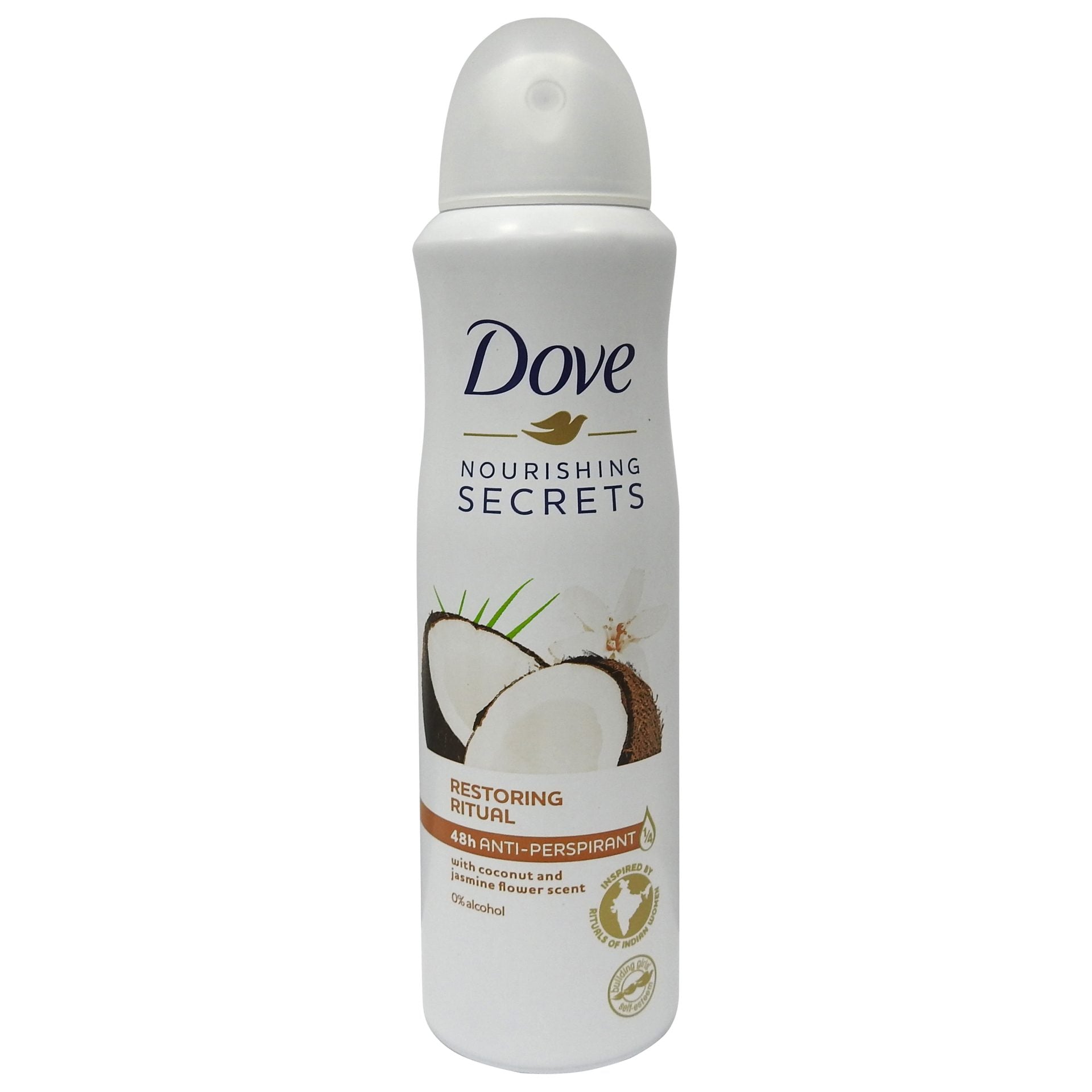 Antiperspirant Deodorant, Dove, 150 ml Restoring Ritual Coconut Jasmine