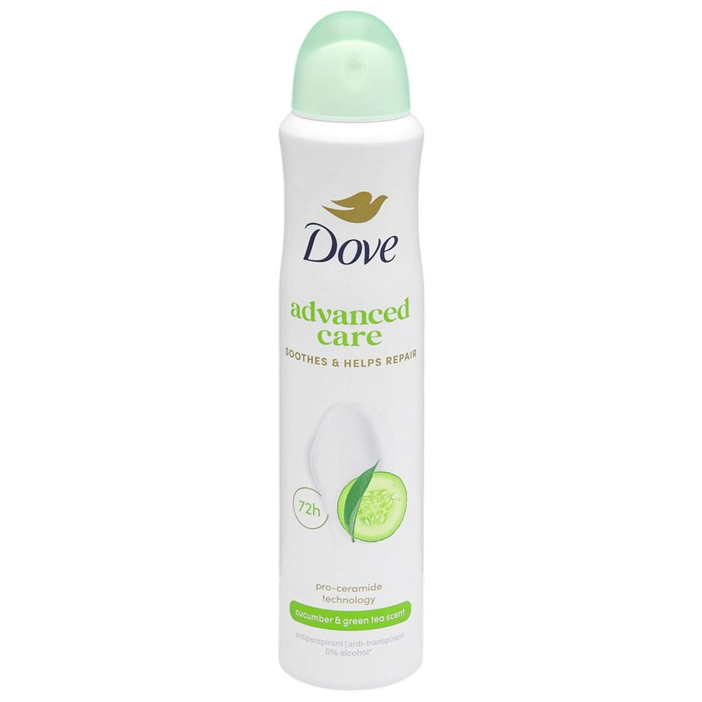 Antiperspirant Deodorant, Dove, 200 ml Advanced Care Go Fresh Cucumber si Green Tea