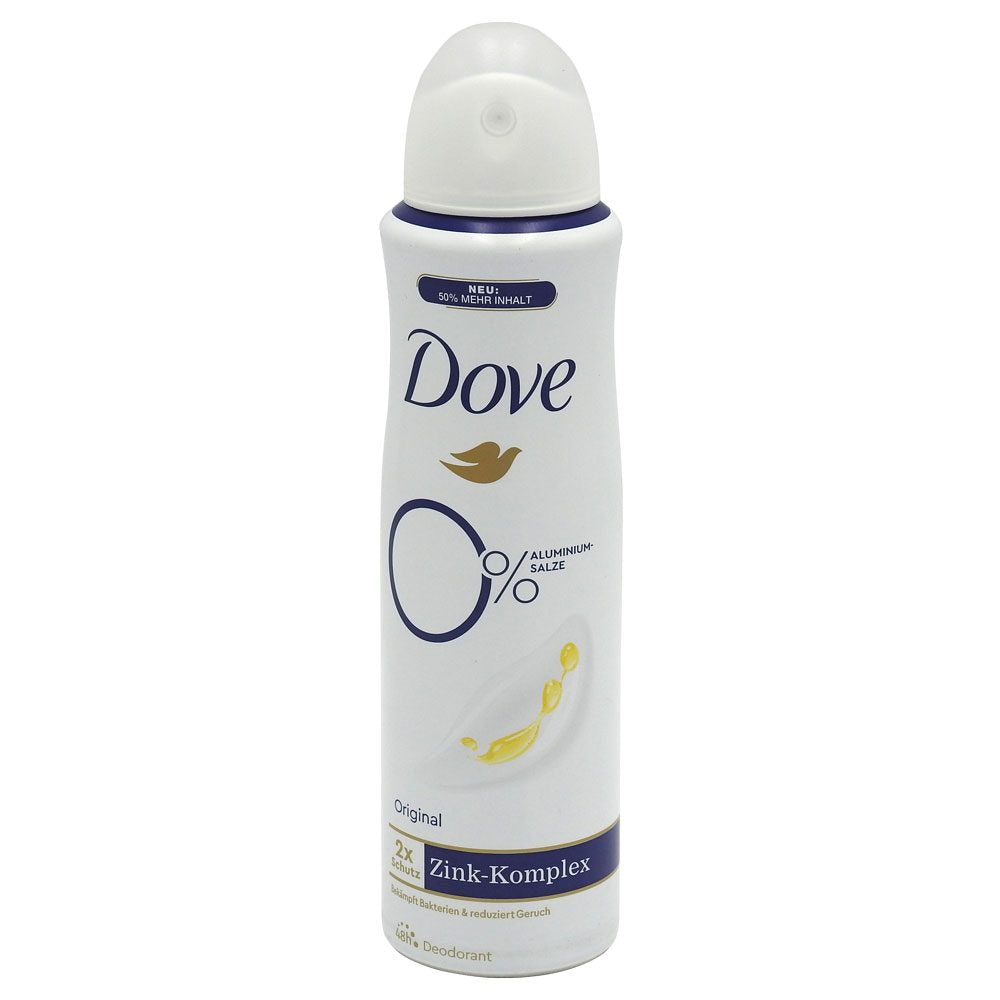 Antiperspirant Deodorant, Dove, Zink 150 ml Original