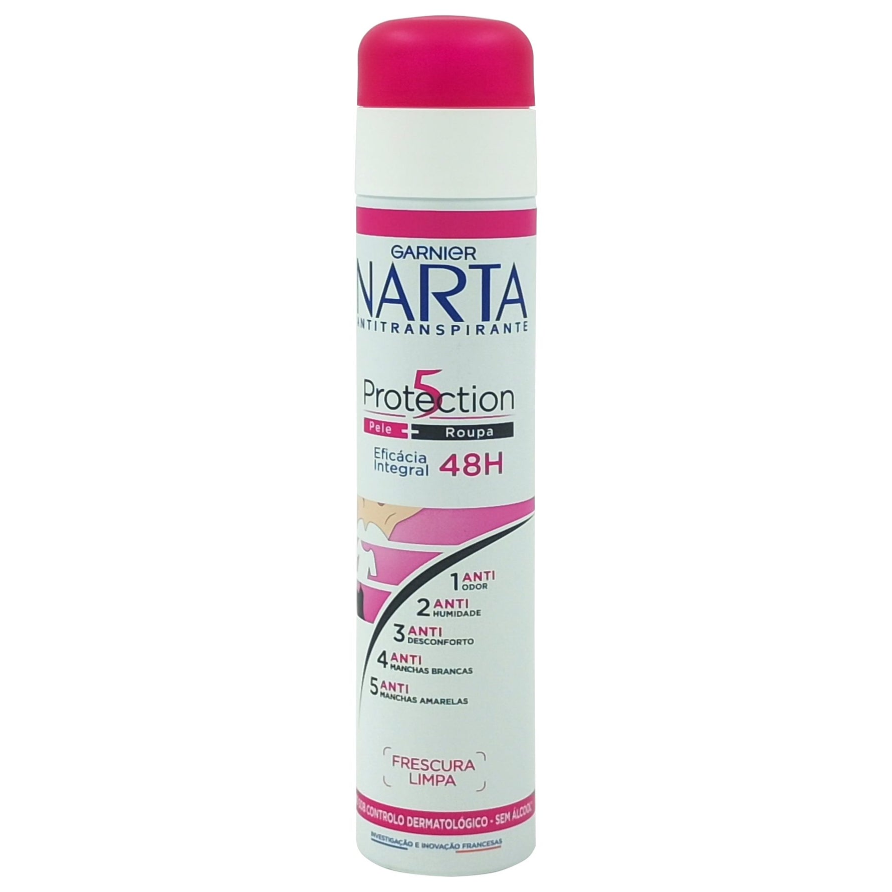 Antiperspirant Deodorant, Garnier Narta, 200 ml Protection 5