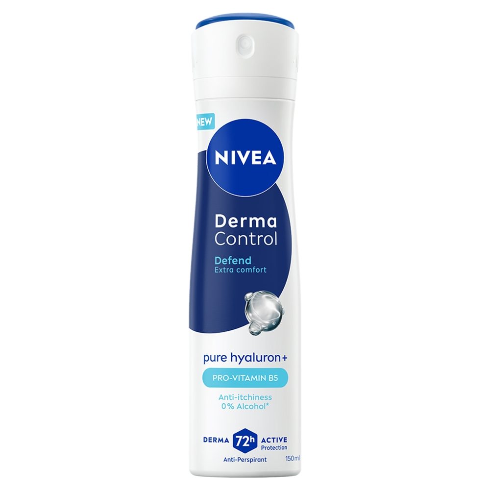 Antiperspirant Deodorant, Nivea, 150 ml Derma Control Defend
