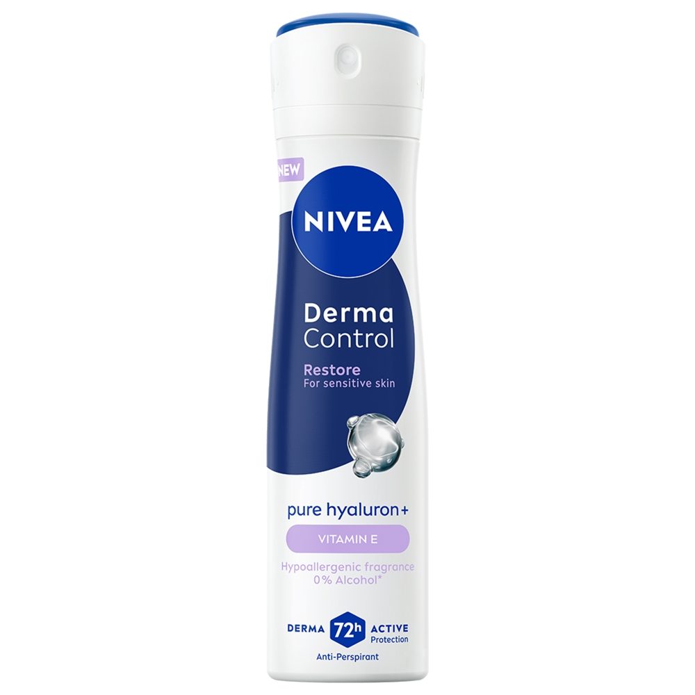 Antiperspirant Deodorant, Nivea, 200 ml Derma Control Restore