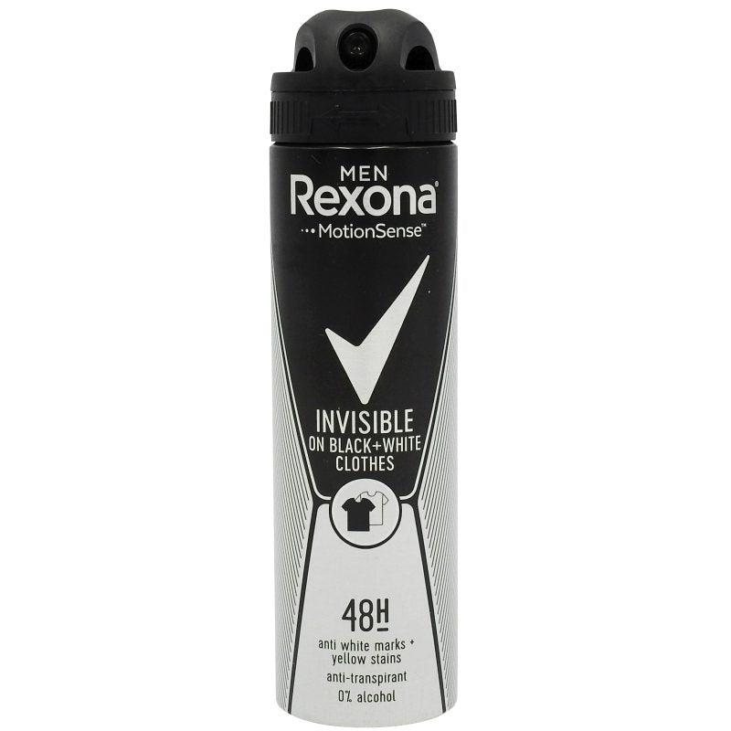 Antiperspirant Deodorant, Rexona, 150 ml Men Invisible Bw