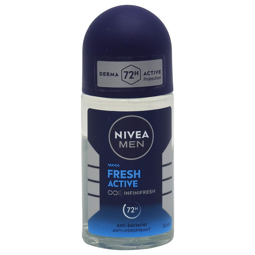 Antiperspirant Roll-On, Nivea, 50 ml Men Fresh Active
