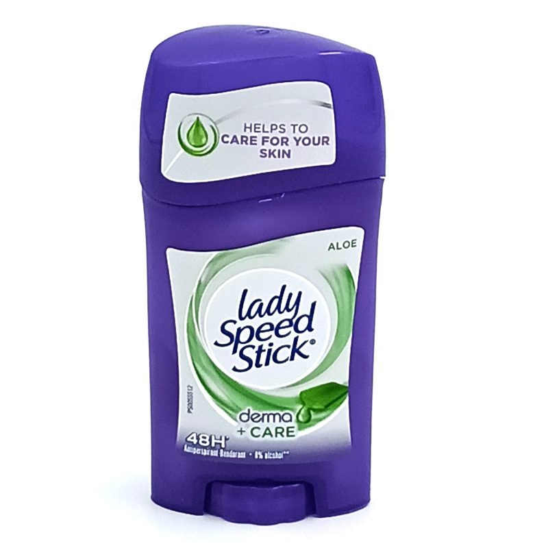 Antiperspirant Stick, Lady Speed Stick, 40 g Derma Care Aloe