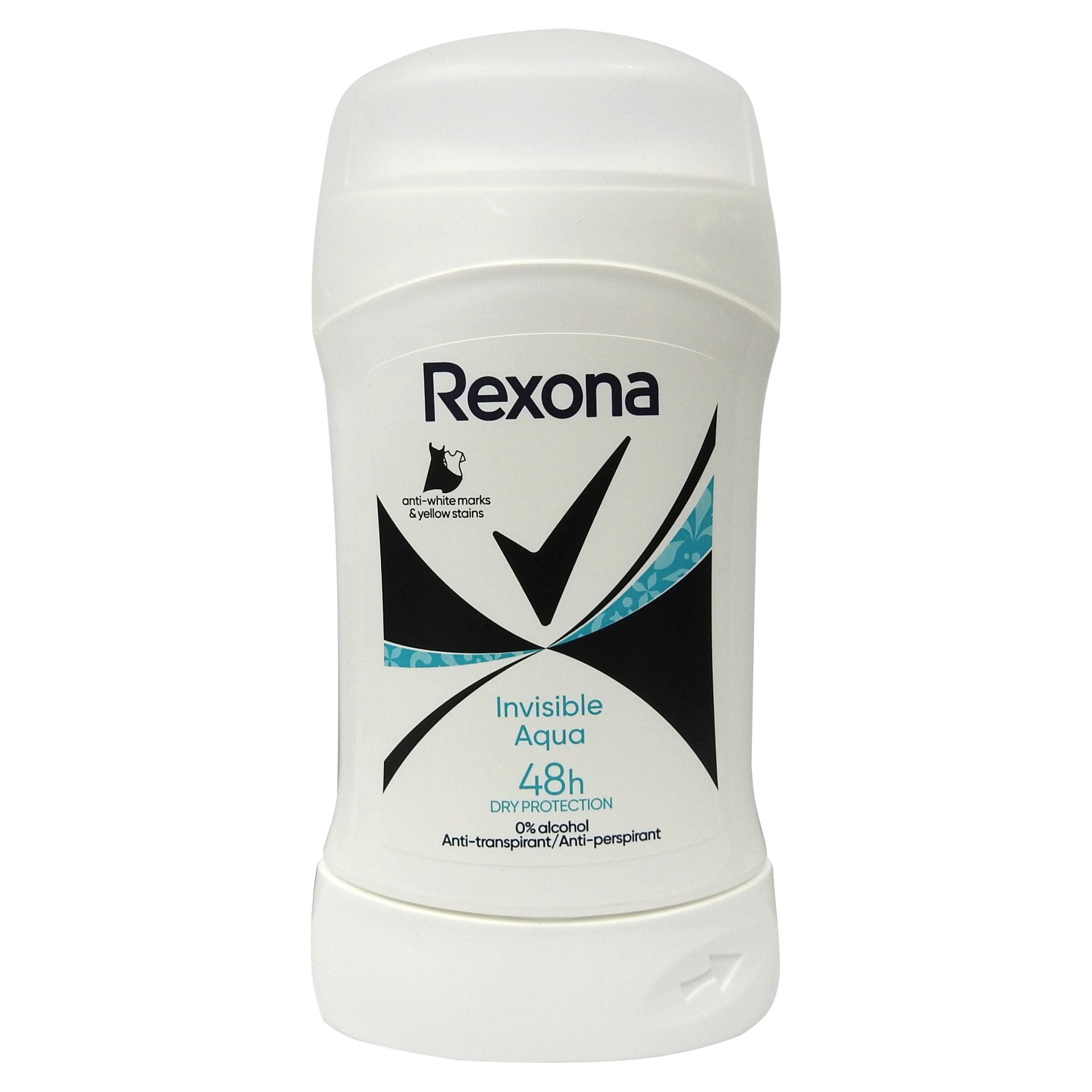 Antiperspirant Stick, Rexona, 50 ml Invisible Aqua
