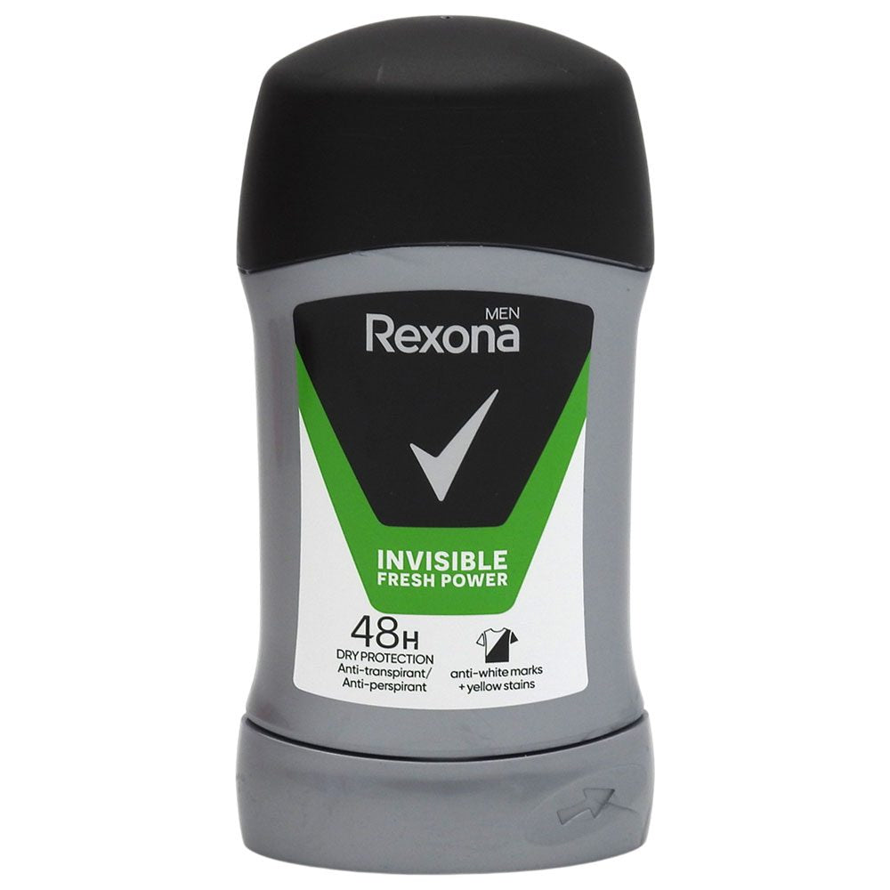 Antiperspirant Stick, Rexona, 50 ml Men Invisible Fresh Power