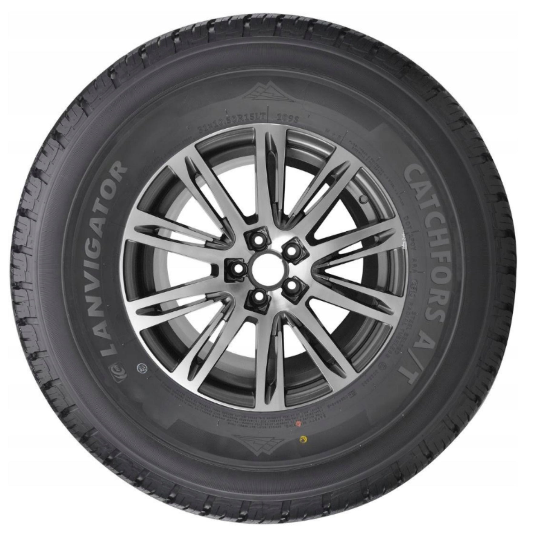 Anvelopa All Terrain LANVIGATOR CATCHFORS A/T P225/75R15 102T, Aderenta, Rezistenta si Control pe Drum si Off-Road