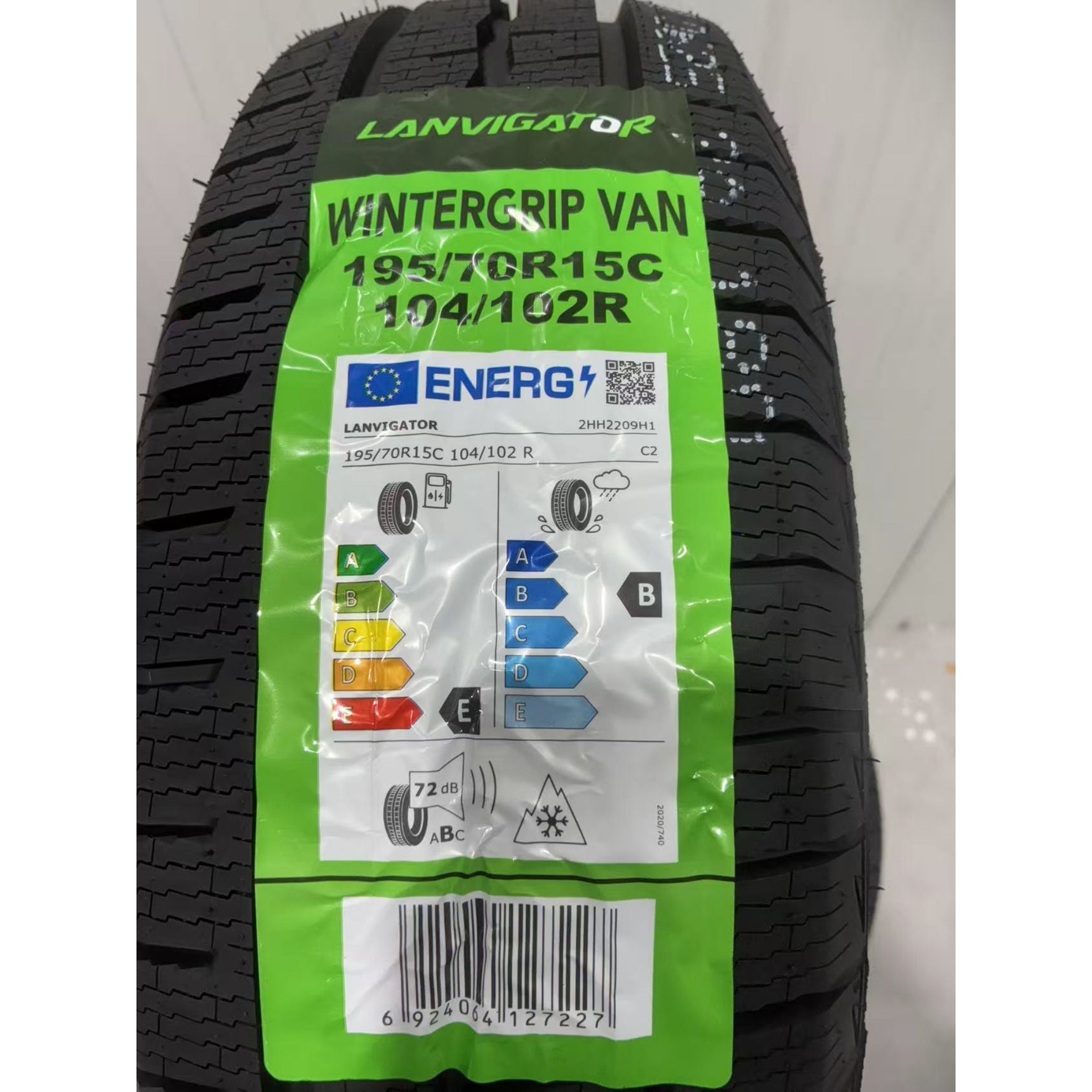 Anvelopa All Season LANVIGATOR WINTERGRIP VAN 195/70/R15 104/102 R, Aderenta Sporita pe Zapada si Umed, Confort si