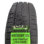 Anvelopa All Season LANVIGATOR WINTERGRIP VAN 195/70/R15 104/102 R, Aderenta Sporita pe Zapada si Umed, Confort si
