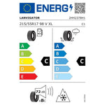 Anvelopa Iarna UHP LANVIGATOR 215/55R17 98V XL, Aderenta Sporita pe Zapada si Umed, Confort si Durabilitate