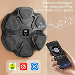 Aparat Box Cu Muzica, Montabil pe Perete, Flippy, Negru, Difuzor, Bluetooth, Iluminare LED, 38 x 27 x 32 cm, Manusi
