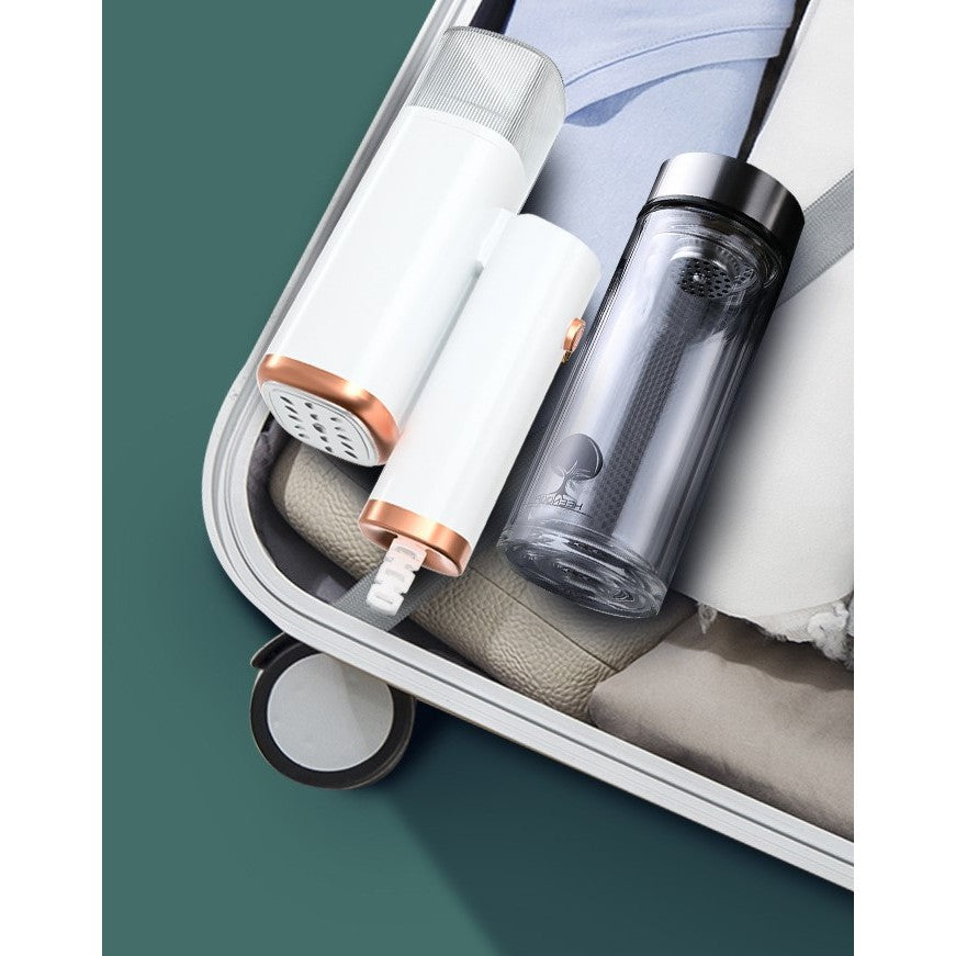 Aparat de Calcat Vertical Portabil cu Abur, Flippy, Putere 1000W, Rezervor de 100 ml, Priza, Functie Anti Calcar si