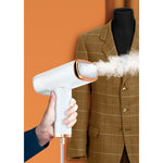 Aparat de Calcat Vertical Portabil cu Abur, Flippy, Putere 1000W, Rezervor de 100 ml, Priza, Functie Anti Calcar si
