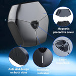 Aparat de Ras Portabil, Flippy, 8W, Autonomie 60 min, Incarcare Cablu Type C Inclus, Periuta de Curatare, Husa,