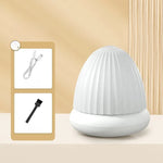 Aparat de Scame 2 in 1, Flippy, Curatare Haine si Lampa de Veghe, 3 Trepte, Incarcare Tip C, 4 W, 9 x 10 cm, Alb