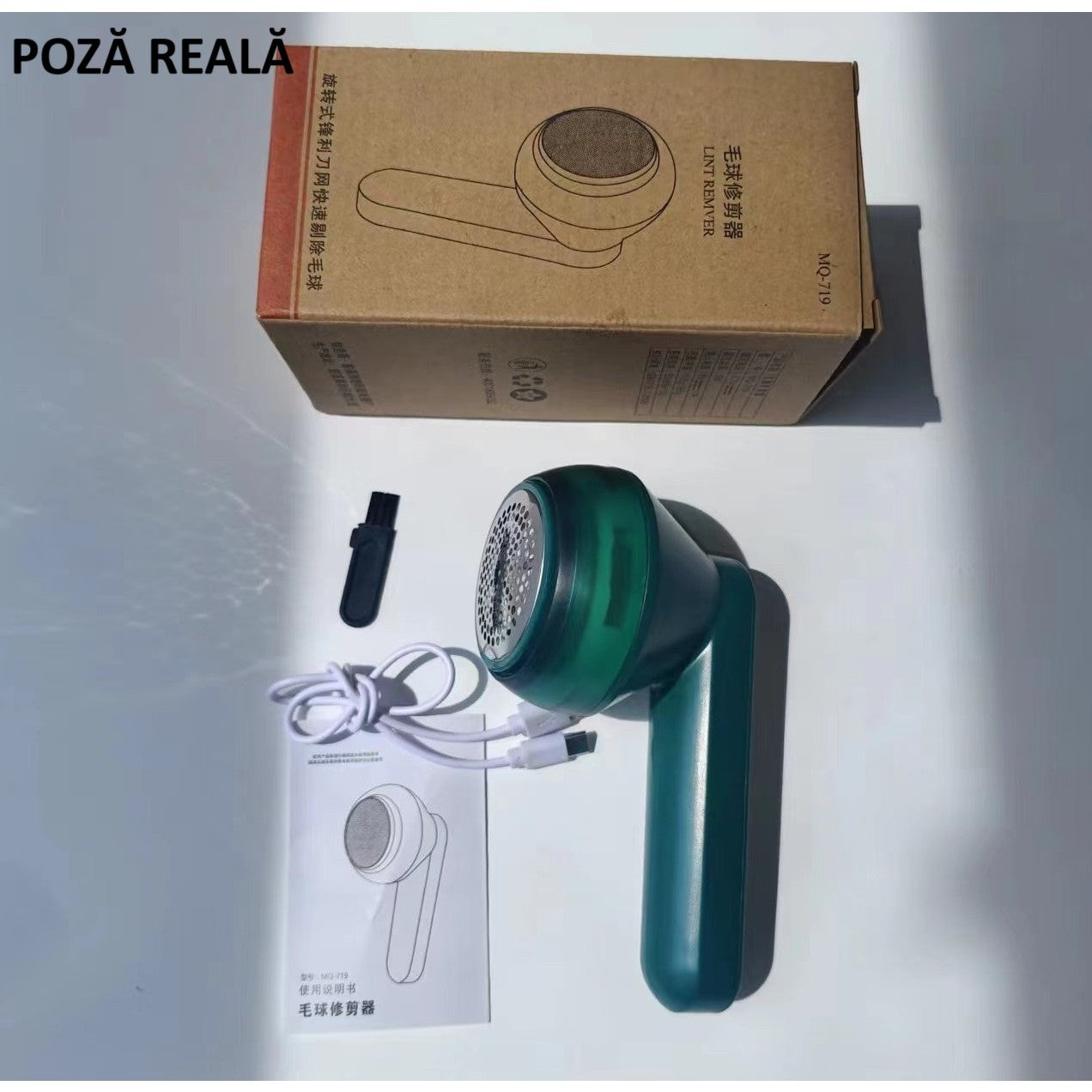 Aparat Pentru Curatat Scame, Par Si Praf, Flippy, Pentru Diferite Tipuri De Material, Cu Lame Din Otel Inoxidabil,