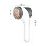 Aparat Scame si Par Haine, Flippy, Electric, USB inclus, Periuta Curatare, pentru Diferite Tesaturi, 3 Trepte, 20.5 x