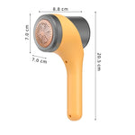 Aparat Scame si Par Haine, Flippy, Electric, USB inclus, Periuta Curatare, pentru Diferite Tesaturi, 3 Trepte, 20.5 x
