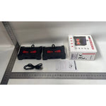 Set 2 Aparate Solare LED cu Ultrasunete, Flippy, Repelent pentru Animale Mari si Mici, Lumina Rosie si Alba, Anti