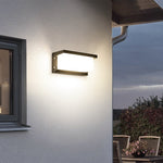 Aplica Solara De Exterior LED Flippy, 13.5 cm x 8 cm, 150 Lumeni 60 LED 18W, IP65, 3 trepte de lumina, Senzor de
