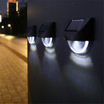 Aplica Solara LED pentru Gradina, Flippy, Set 4 Bucati, ABS/Policarbonat, Rezistent la Apa IP65, 1 LED, pentru gradina,