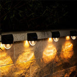 Aplica solara LED pentru Gradina, Flippy, Set 4 Bucati, ABS/Policarbonat, rezistent la apa IP65, 1 LED, pentru gradina,
