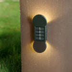 Aplica solara LED, Flippy, Set 4 Bucati, ABS/Policarbonat, rezistenta la apa IP65, 2 LED-uri SMD, pentru perete, scari,
