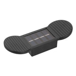Aplica solara LED, Flippy, Set 4 Bucati, ABS/Policarbonat, rezistenta la apa IP65, 2 LED-uri SMD, pentru perete, scari,