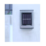 Aplica solara LED pentru Gradina, Flippy, Set 2 Bucati, ABS/Policarbonat, rezistenta la apa IP65, pentru trepte,