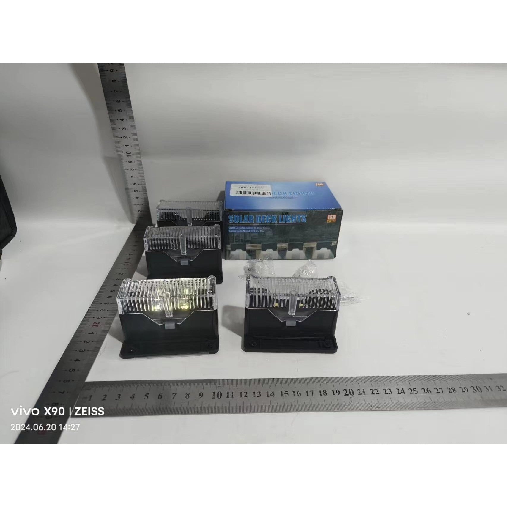Aplica solara LED Flippy, ABS/Policarbonat, rezistenta la apa IP65, pentru trepte, borduri, terasa, 1.2V, 600mah, 7.9 x