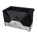 Aplica solara LED pentru Gradina, Flippy, Set 4 Bucati, ABS/Policarbonat, rezistenta la apa IP65, pentru trepte,
