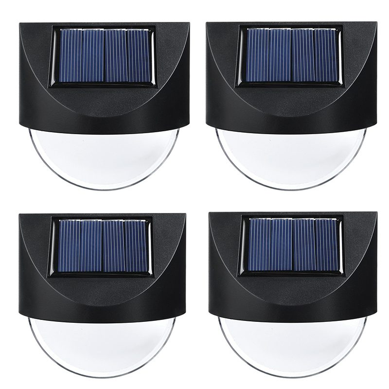 Aplica Solara LED pentru Gradina, Flippy, Set 4 Bucati, ABS/Policarbonat, Rezistent la Apa IP65, 1 LED, pentru gradina,