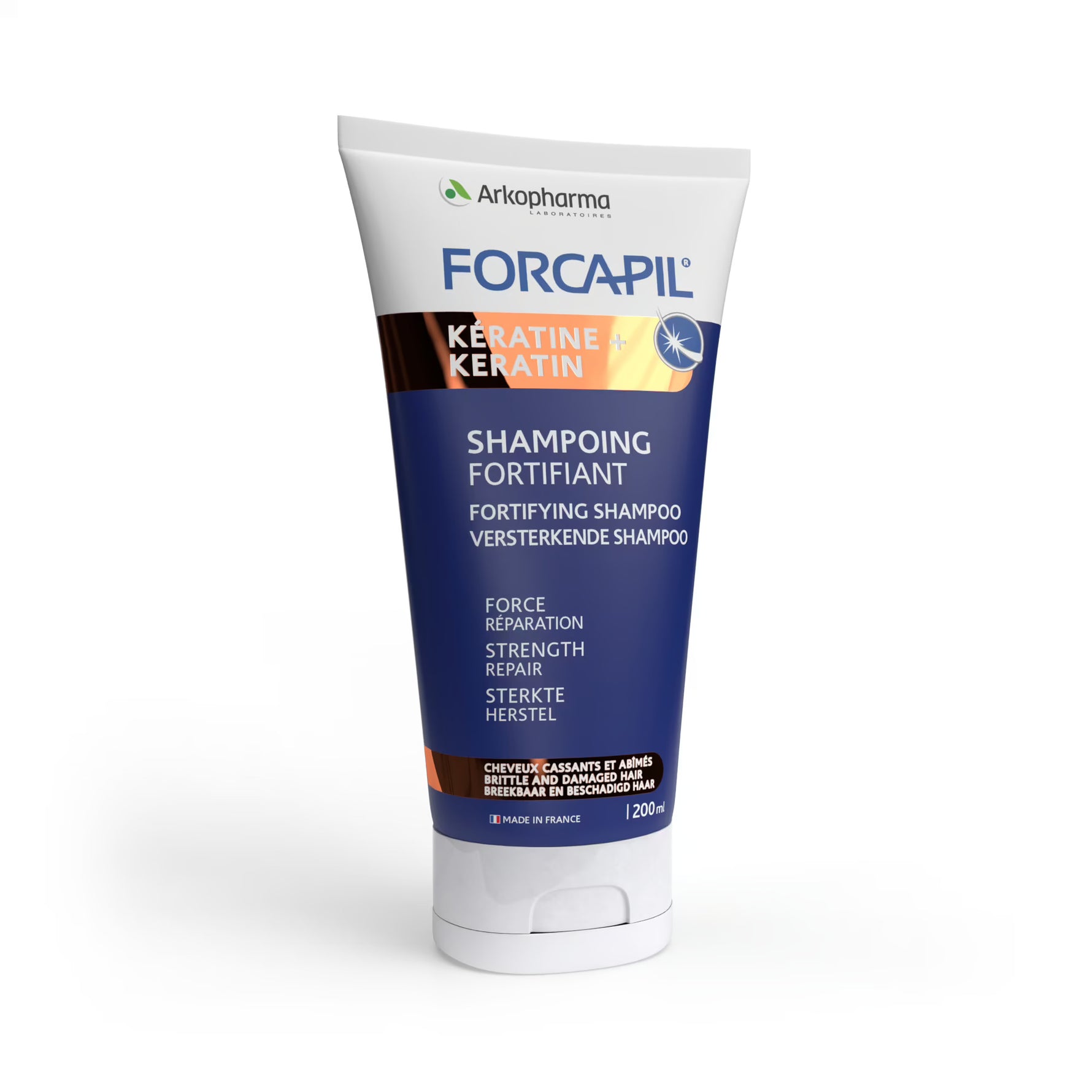 Arkopharma, Forcapil, Șampon pentru păr, Fortificare, 200 ml - Olmarkt