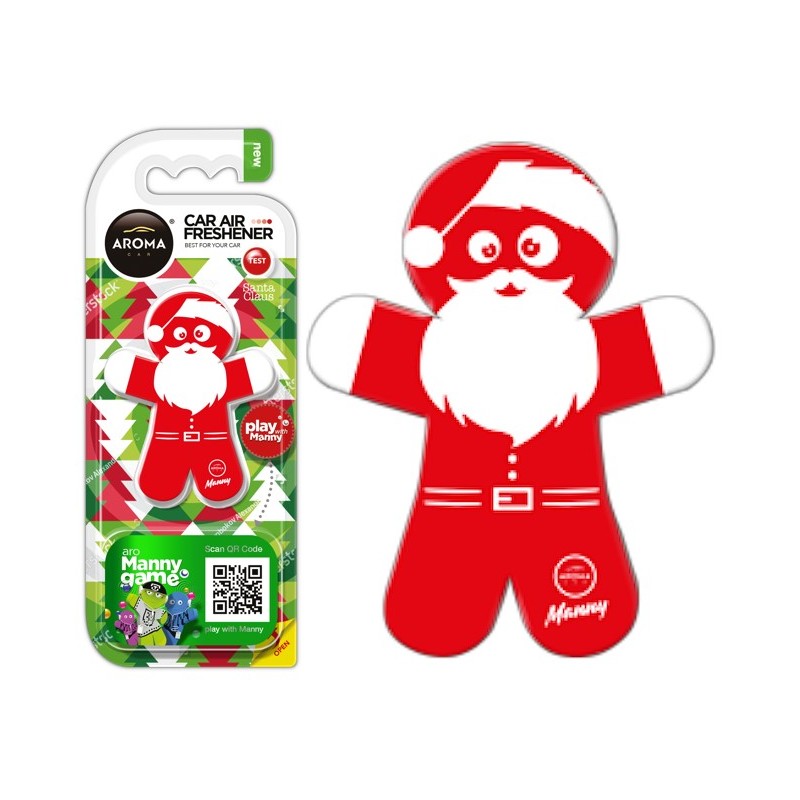 Aroma Car, Xmas Santa Claus, Odorizant de aer pentru mașină