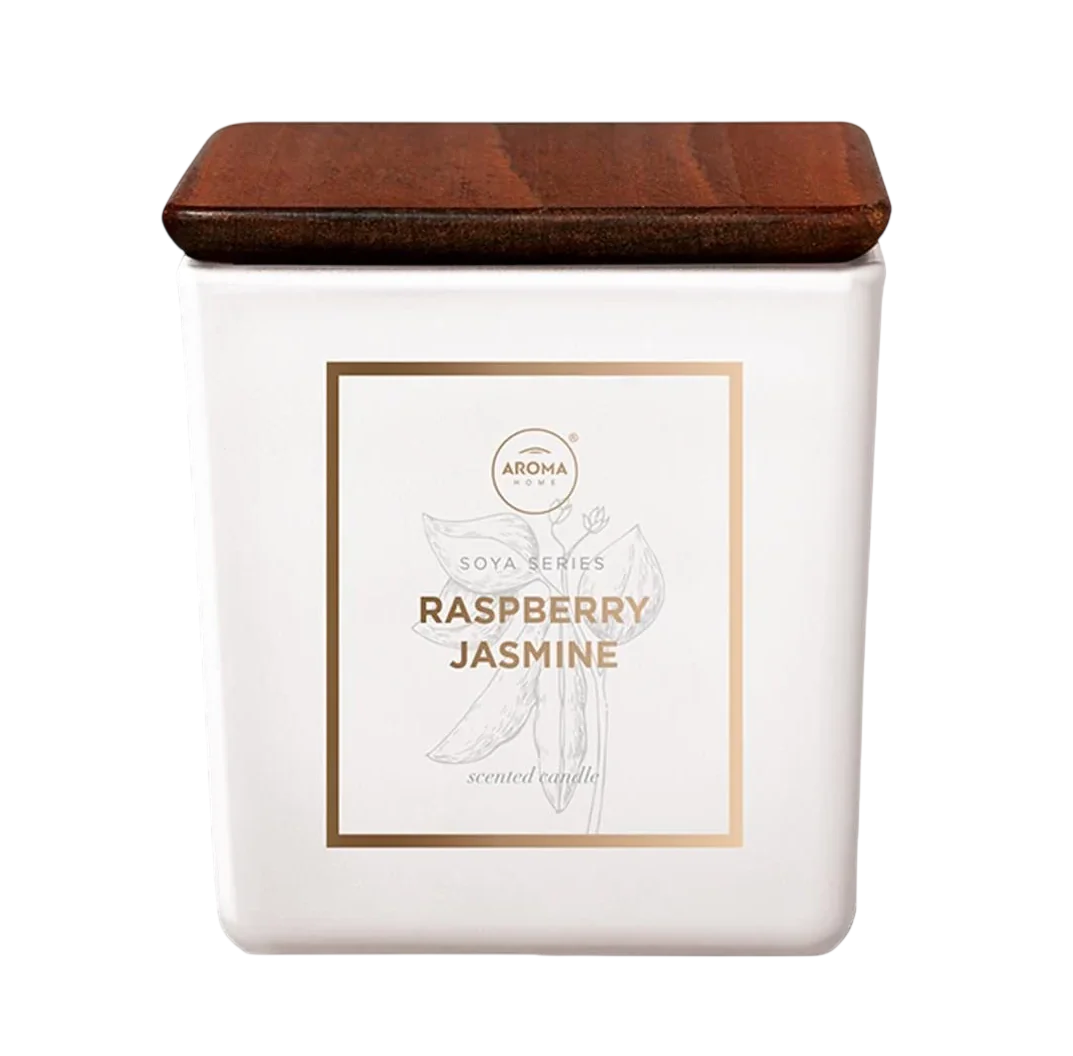 Aroma Home, Raspberry & Jasmine, Lumânare parfumată, 115 g