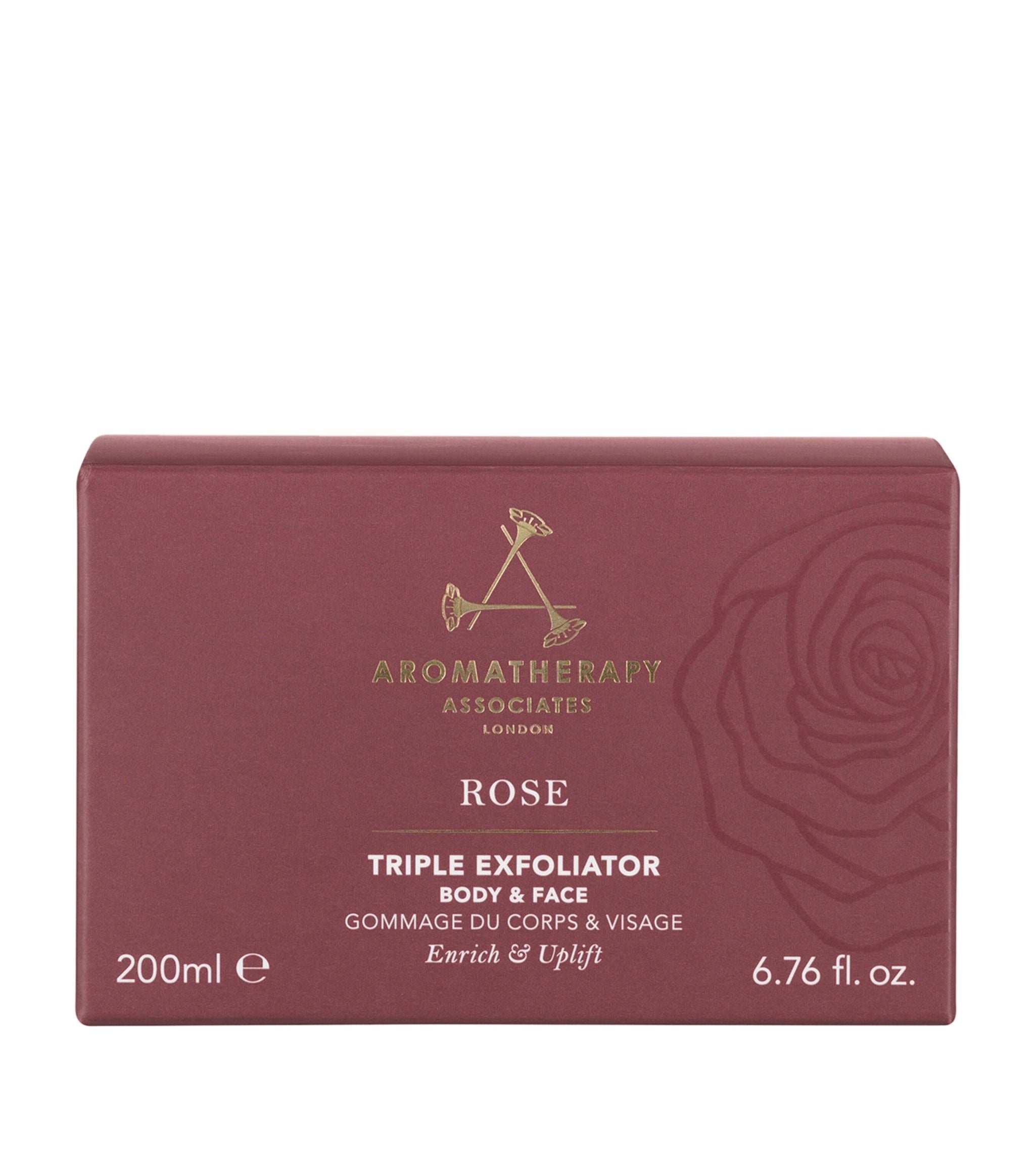Aromatherapy Associates, Rose, Uleiuri esențiale naturale, Scrub exfoliant, 200 ml - Olmarkt