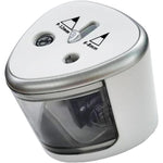 Ascutitoare Electrica cu 2 Gauri, Flippy, Gri, Baterii 4 x AA (neincluse), 7.5 x 7.5 x 7.5 cm, Gri