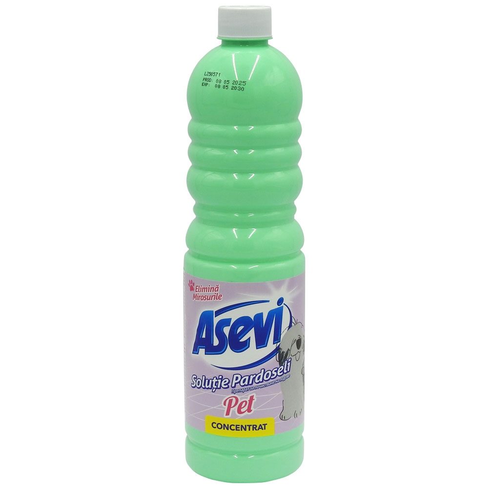 Solutie pentru Curatarea Pardoselilor, Asevi, Pet, 1 L