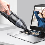 Aspirator Auto cu Incarcare Wireless, Flippy, Aspirator Vacuum pentru Masina Casa, cu dubla utilizare, Putere 120W, 30