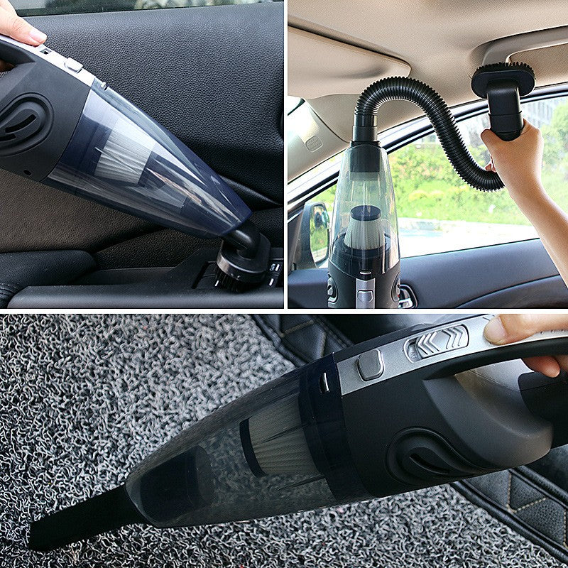 Aspirator de Mana Portabil Turbo, Flippy, pentru Uz Caznic sau Auto, Functie de Aspirare Umeda si Uscata, Incarcare
