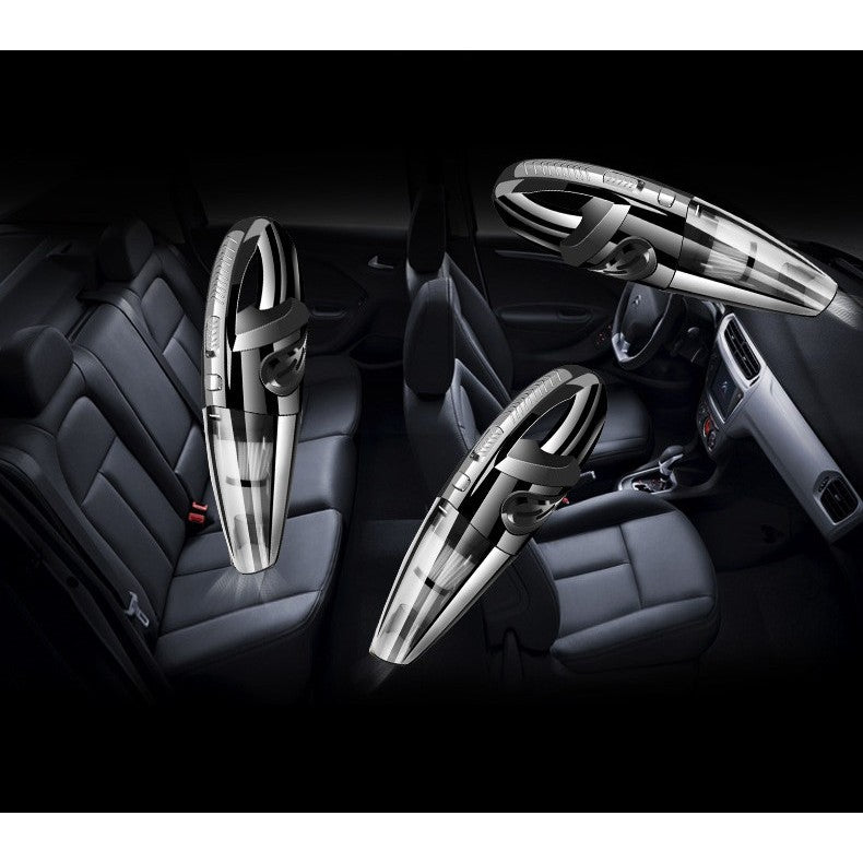 Aspirator de Mana Portabil Turbo, Flippy, pentru Uz Caznic sau Auto, Functie de Aspirare Umeda si Uscata, Incarcare la