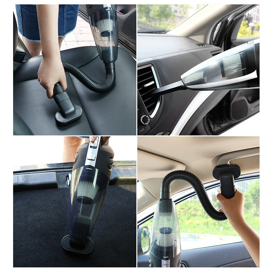 Aspirator de Mana Portabil Turbo, Flippy, pentru Uz Caznic sau Auto, Functie de Aspirare Umeda si Uscata, Incarcare la