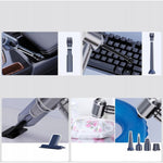 Aspirator Portabil Auto, Flippy, pentru Casa si Masina, 3 Viteze, Incarcator Tip-C cu Incarcare Rapida, Tub