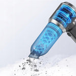 Aspirator Portabil Auto, Flippy, pentru Casa si Masina, 3 Viteze, Incarcator Tip-C cu Incarcare Rapida, Tub