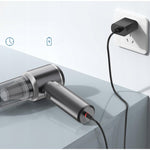 Aspirator Portabil Auto, Flippy, pentru Casa si Masina, 3 Viteze, Incarcator Tip-C cu Incarcare Rapida, Tub