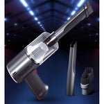 Aspirator Portabil Fara Fir, Flippy, Tip Pistol K7, Pentru Casa si Masina, Incarcare USB, Autonomie 30 Min, 36 x 17 cm,