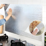 Autocolant pentru Bucătărie, Flippy, Tip Folie de Aluminiu, Rezistent la Ulei, Umezeală, Temperaturi Inalte, pentru