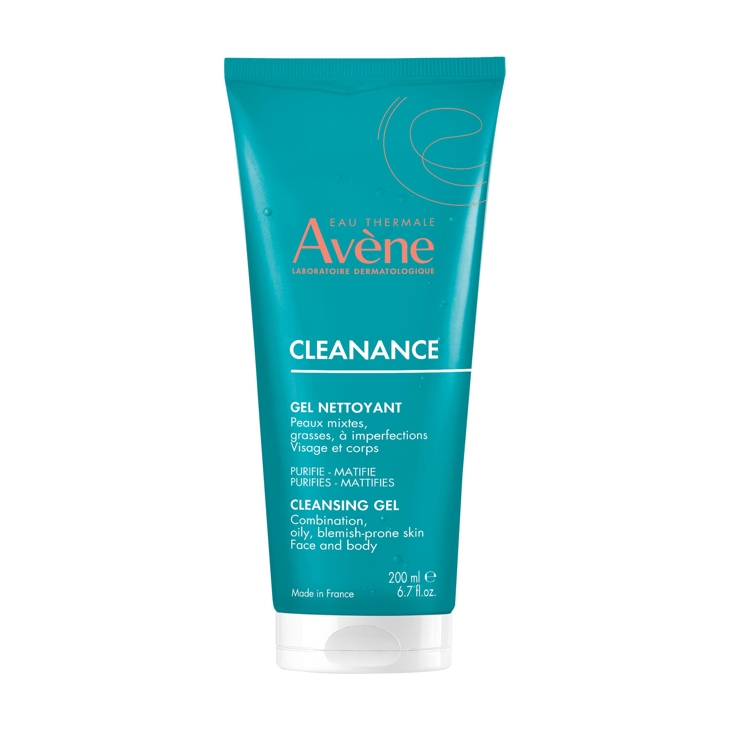 Avene, Cleanance, Purificare, Gel de curățare, Pentru față, 200 ml