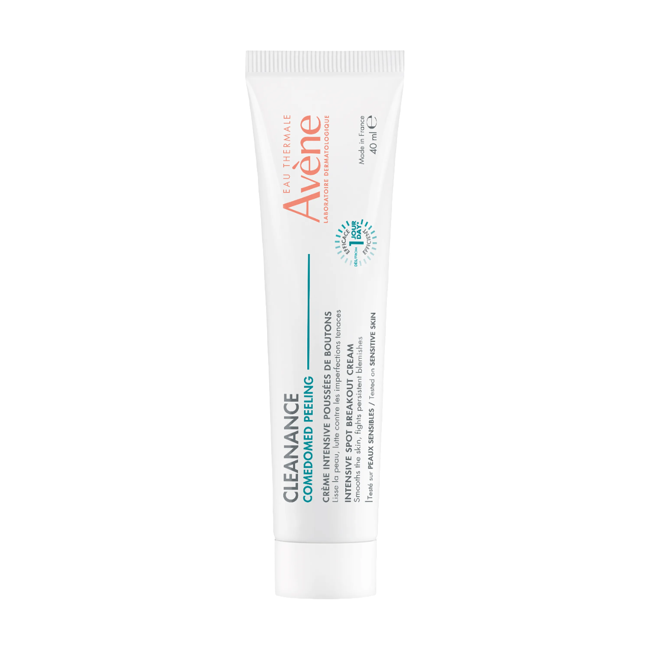Avene, Cleanance Comedomed, Anti-acne, Anti-puncte negre, Smântână, Pentru față, 40 ml